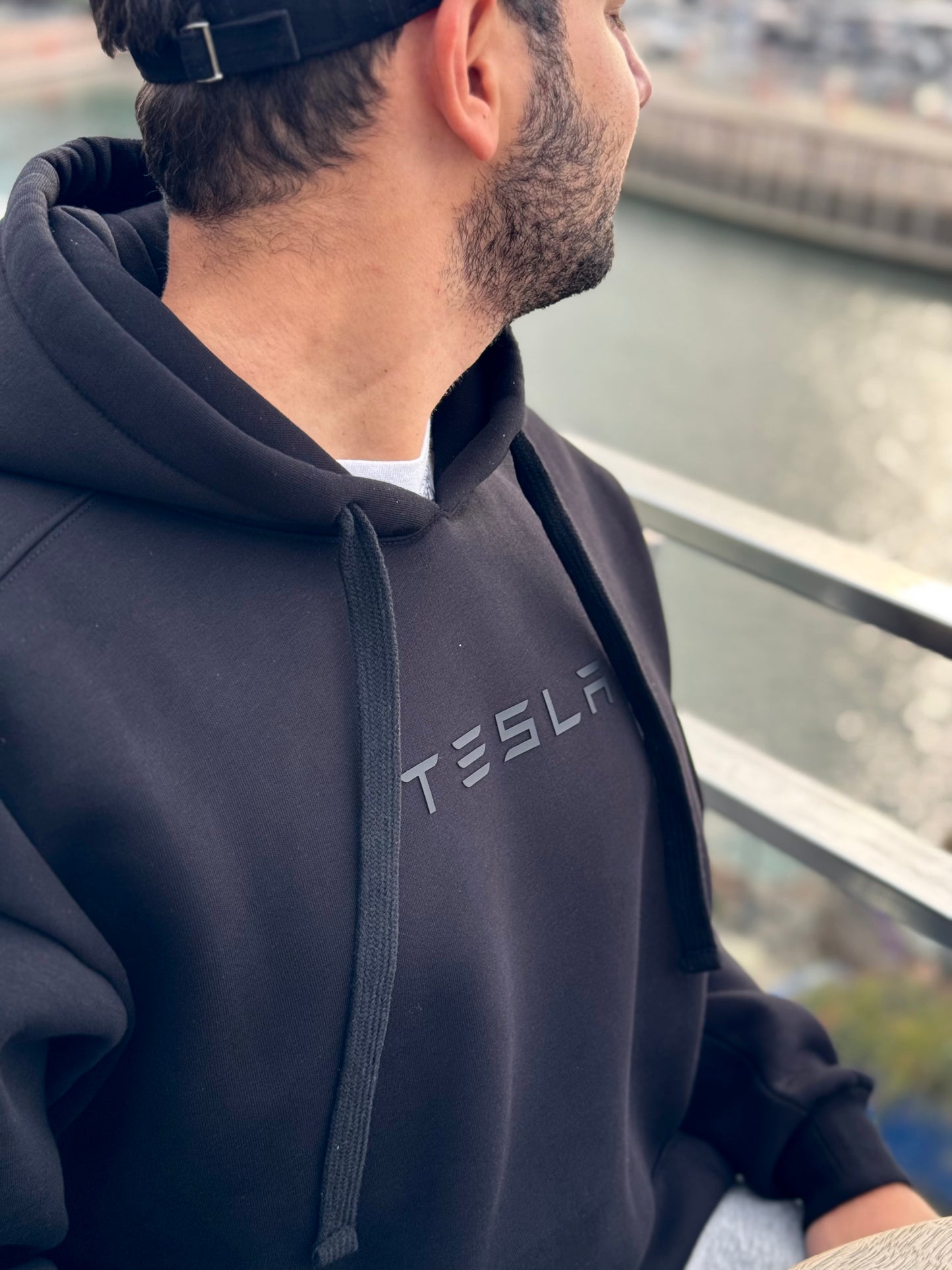 Tesla Hoodie - Premium Kalite - Oversize