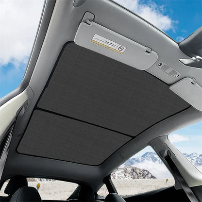 Model Y Folding Roof Sunshade