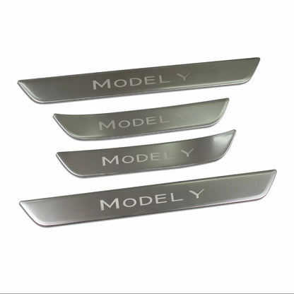 Model Y Led Door Sill Set