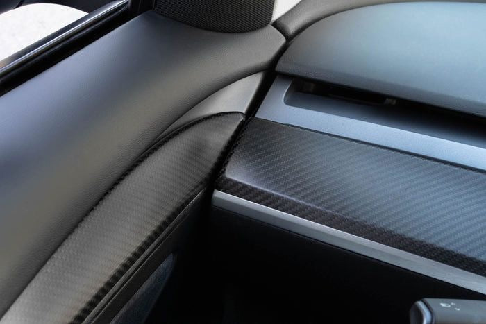 Model Y Carbon Patterned Chest and Door Covering