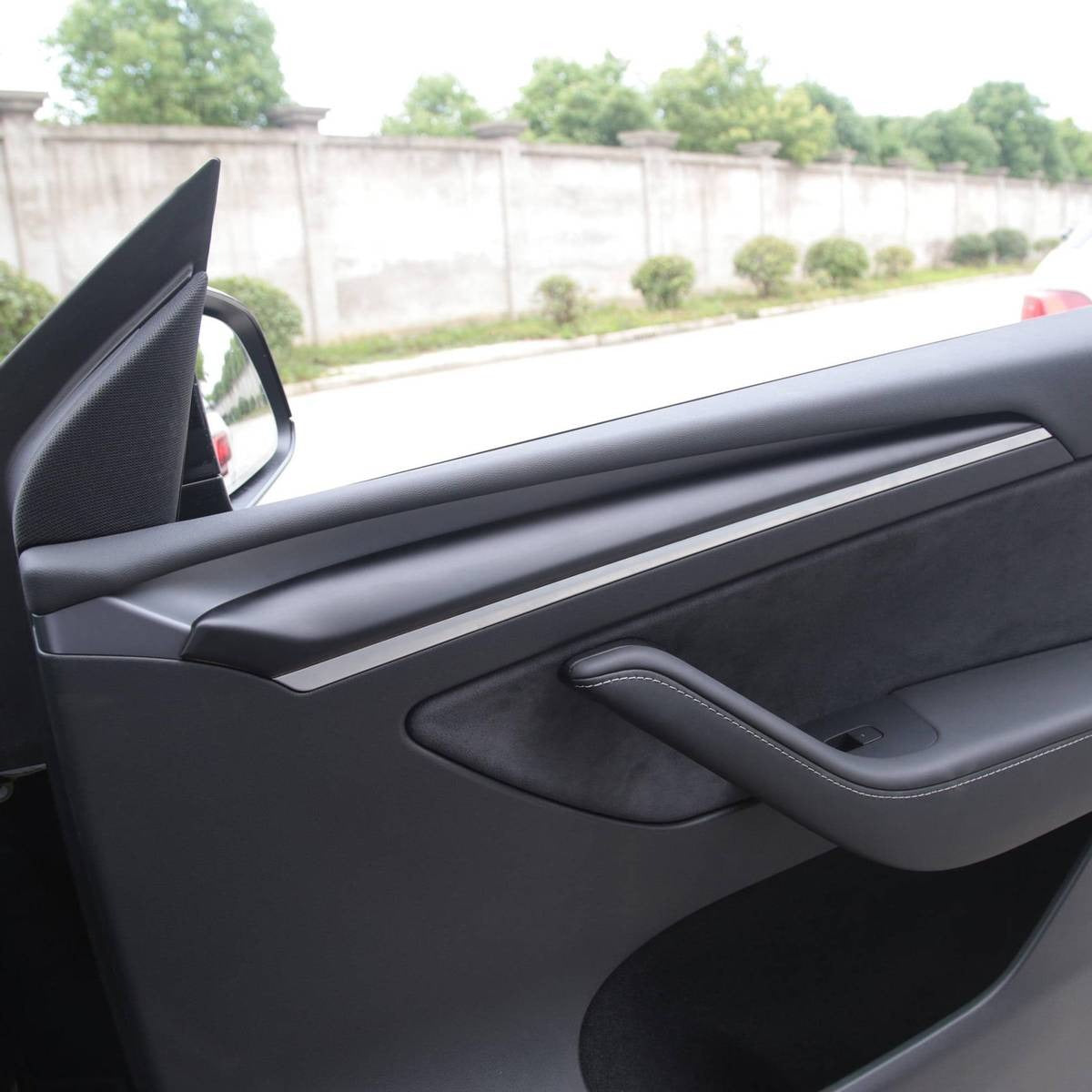 Model Y Carbon Patterned Chest and Door Covering